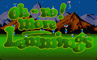 Oh No! More Lemmings screenshot 3 for Amiga